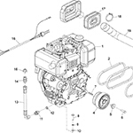 Yanmar L100N Engine Assembly